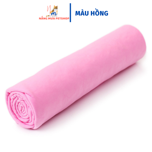 Khăn tắm cho chó mèo siêu thấm hút Clean Cham