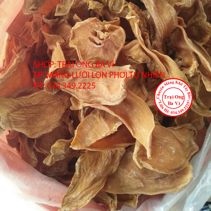 Măng lưỡi lợn khô đặc sản tây bắc 500 gam