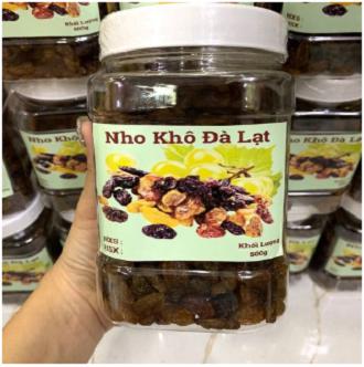 [HCM]Nho khô Đà Lạt hủ 500g
