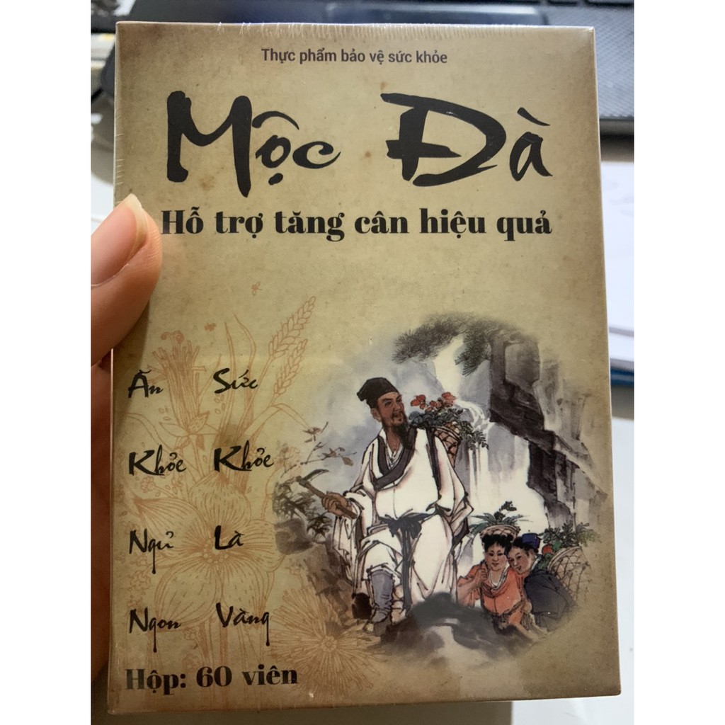 Tăng cân mộc đà hộp 60v giá ưu đãi