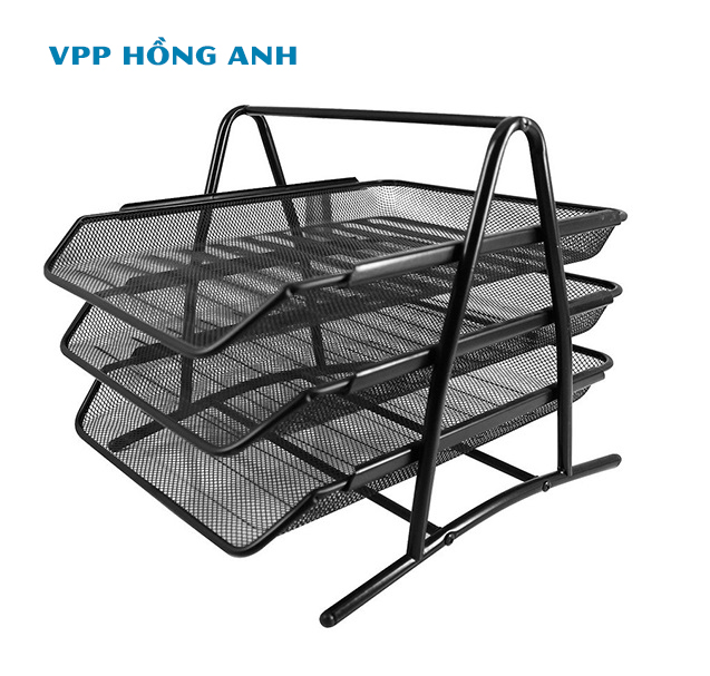 Kệ 3 tầng sắt deli 9181 / 3 tier