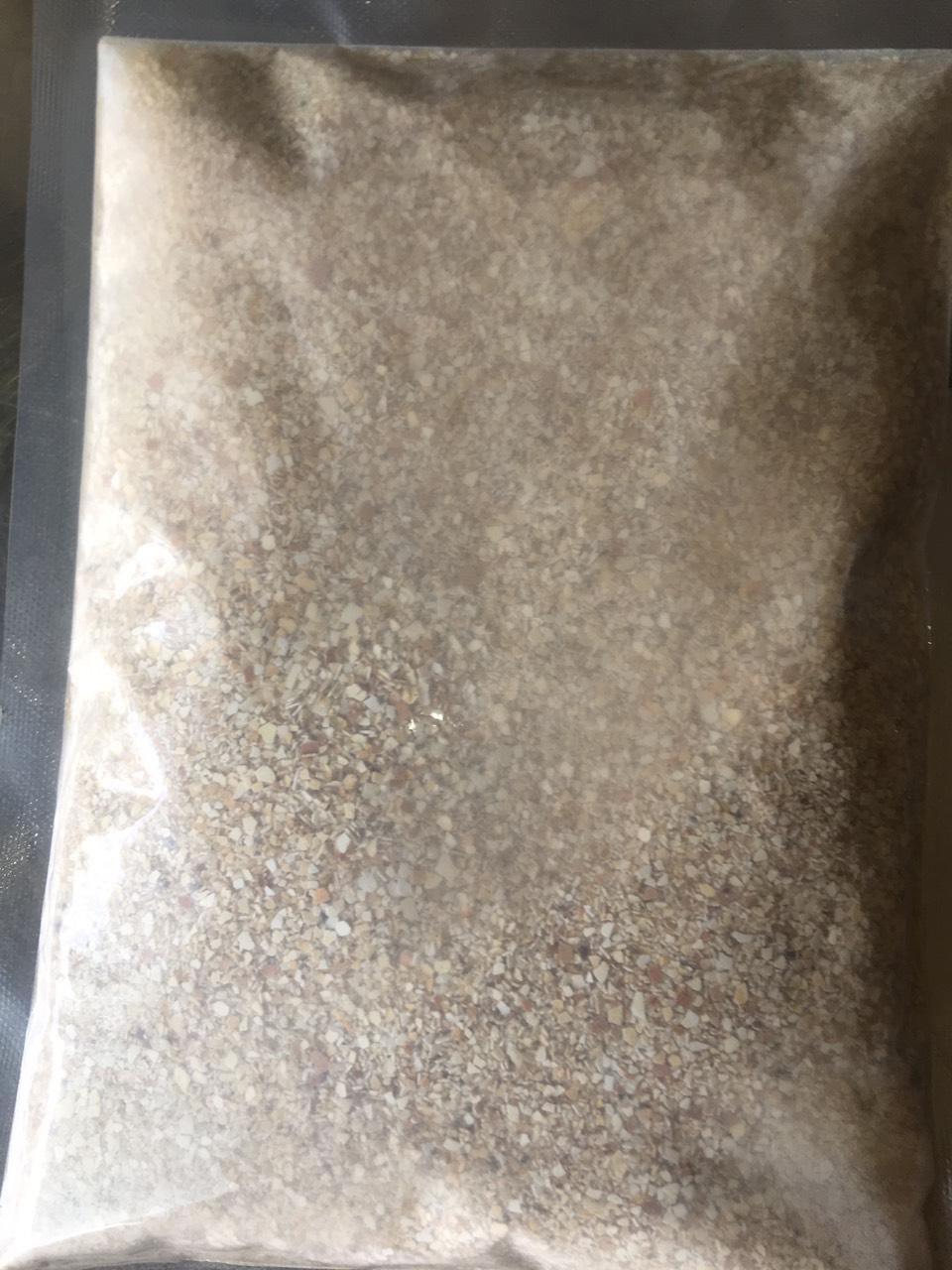 Vỏ trứng xay cung cấp canxi và chống ốc sên cho hoa lan và cây rau gói 500gr