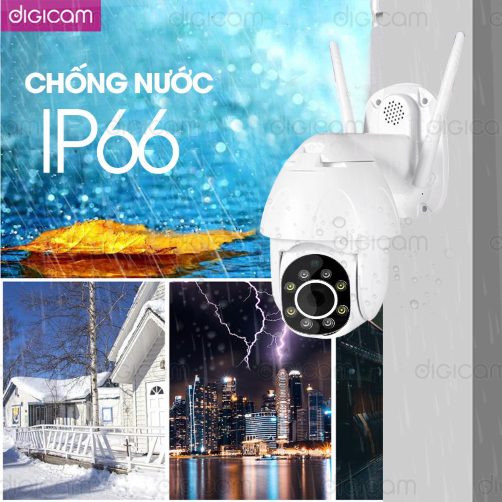 Camera IP YooSee Xoay 360 độ PTZ - Cao cấp Full HD