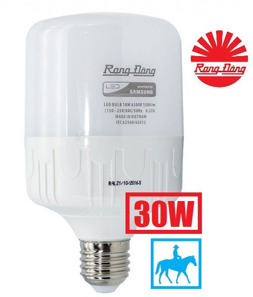 Bóng đèn LED Bulb 50W Rạng Đông trụ E27 220V