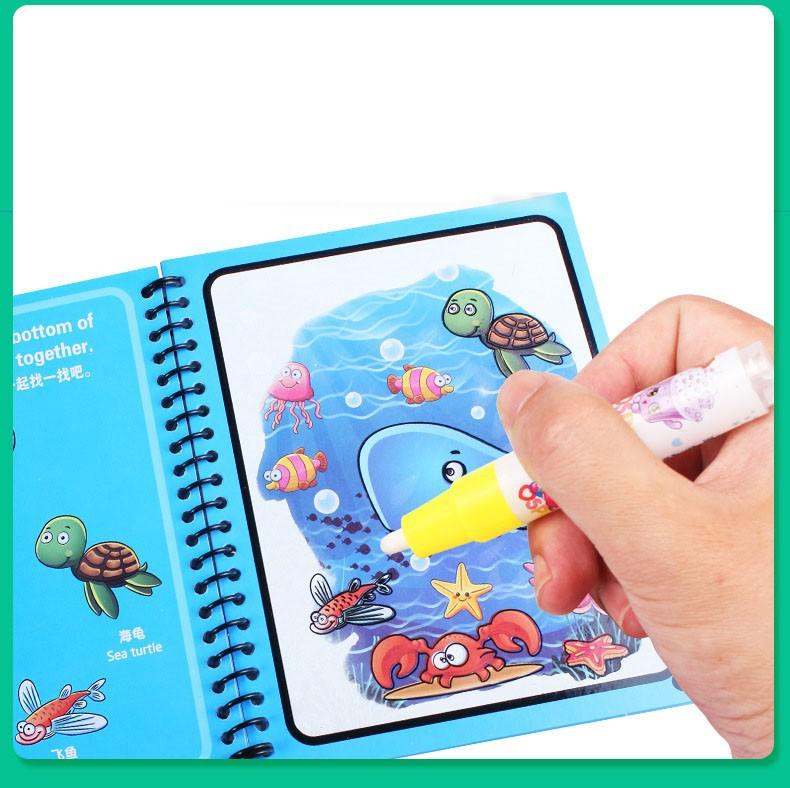 [HCM]Sách tô màu ma thuật cho bé mẫu mới