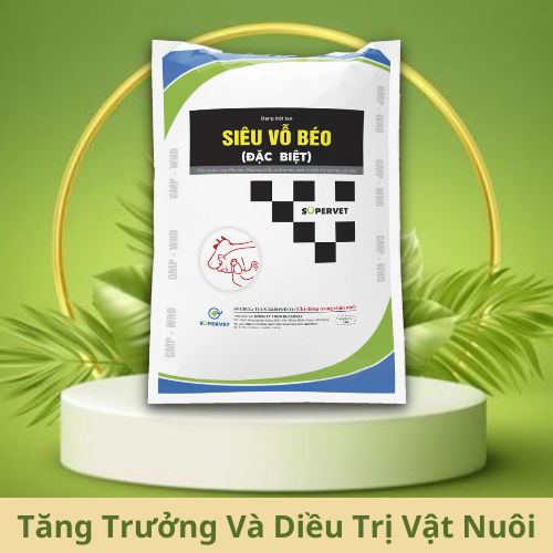 Siêu vỗ béo giúp đàn vật nuôi bổ sung thêm các dinh dưỡng giảm còi cọc tăng trọng nhanh cho gia súc gia cầm giảm chi phí chăn nuôi
