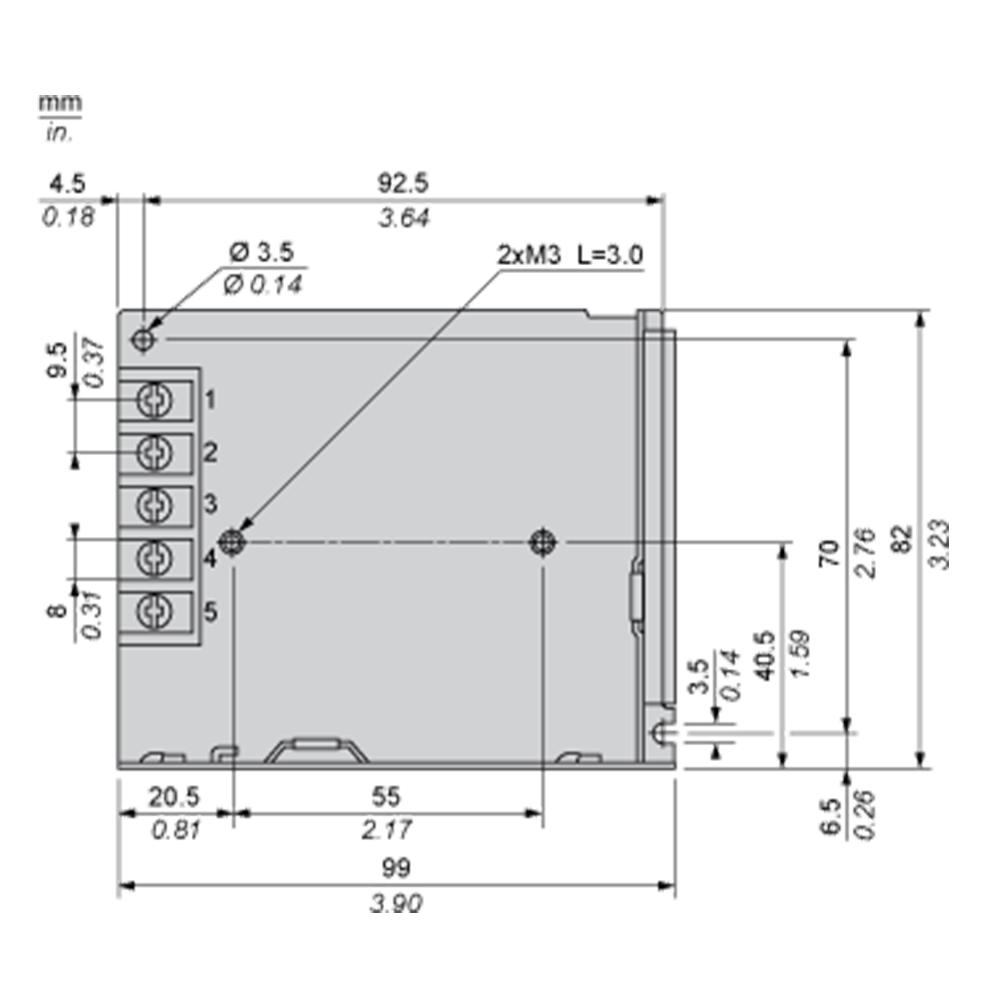 Bộ nguồn Tổ Ong 1 Pha ABL2, 35W 1.5A 24VDC - ABL2REM24015K - Bộ nguồn Schneider giá rẻ tiện lợi cho nhà làm tủ bảng điện
