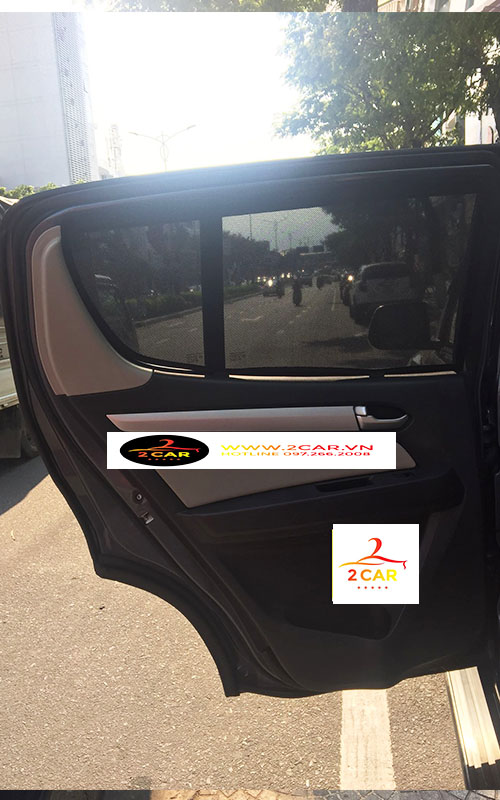 [Rèm Loại 1] Rèm che nắng nam châm xe Isuzu Mux