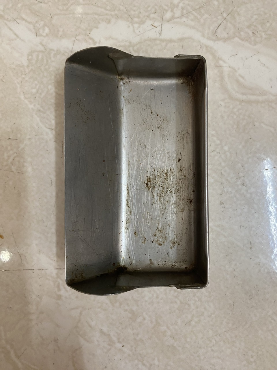 Máng lên keo chụp bản in lụa  （ máng cũ đã qua sử dụng ）