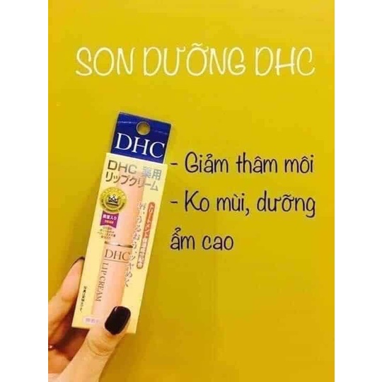 Son dưỡng môi DHC Lip Cream 1,5g
