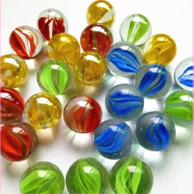 Combo Bi ve thủy tinh 1.6 cm nhiều màu