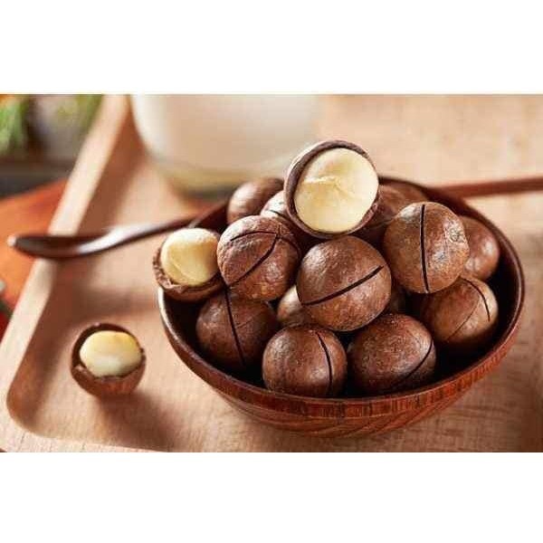 Hạt Mắc Ca Nứt Vỏ Hộp 500Gram - Hạt Dinh Dưỡng