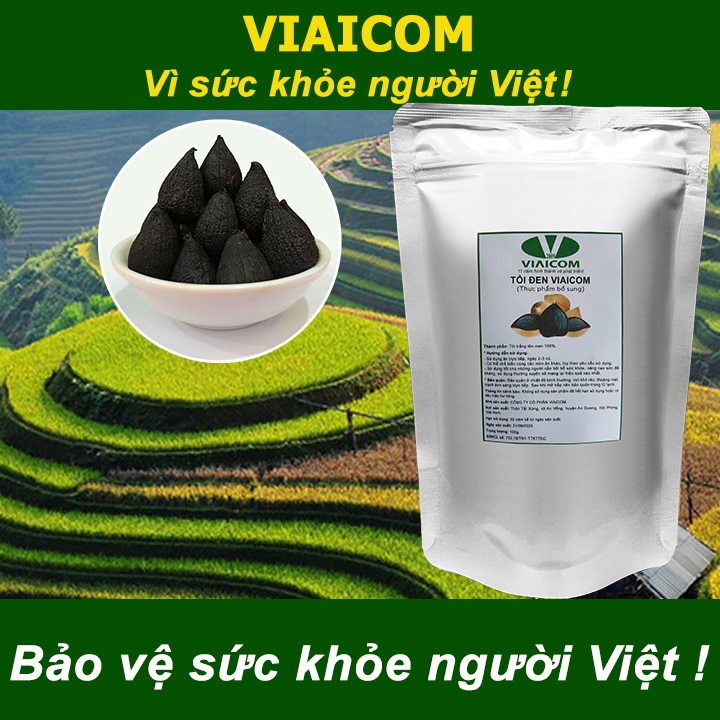 [ 2021] Tỏi đen cô đơn VIAICOM túi 100g