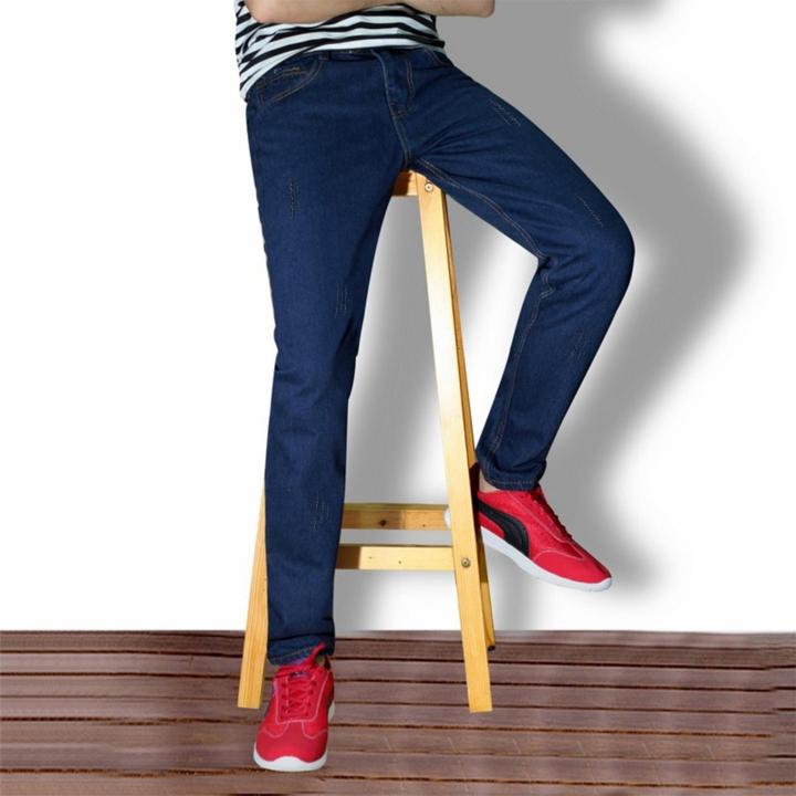 Quần Jean Nam Form Ôm Dáng Bó Hàn Quốc