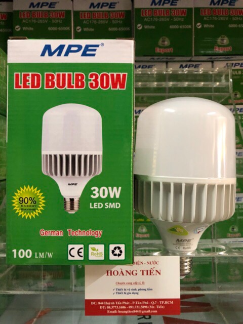 [HCM]Đèn LED 30W MPE
