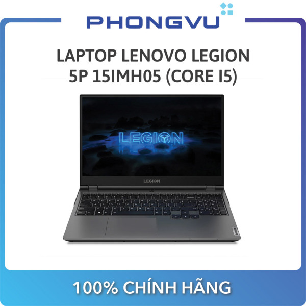 [Trả góp 0%]Laptop Lenovo Legion 5P 15IMH05 82AY003EVN ( 15.6 Full HD/Intel Core i5-10300H/8GB/512GB SSD/NVIDIA GeForce GTX 1650Ti/Windows 10 Home 64-bit/2.4kg) - Bảo hành 24 tháng