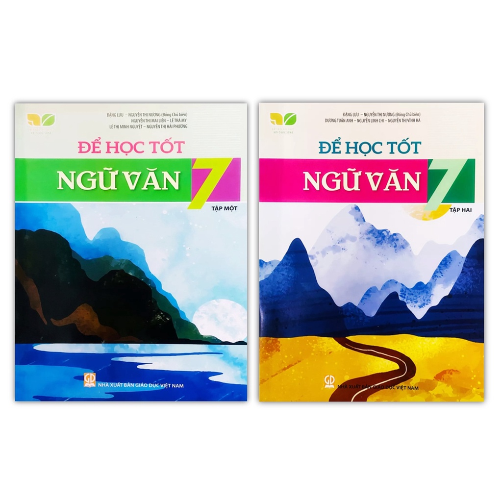 Sách - combo để học tốt ngữ văn lớp 7 tập 1 + 2 -