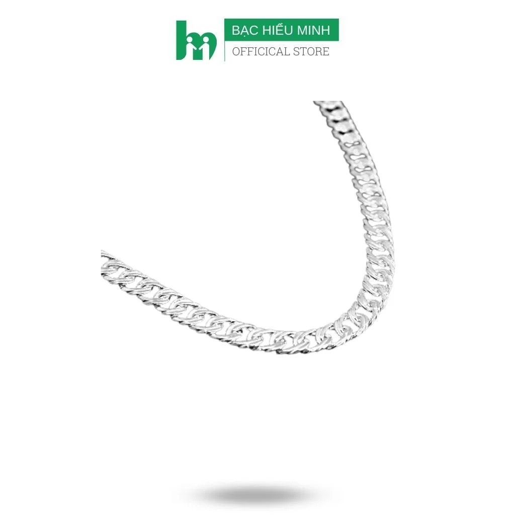 Dây chuyền trẻ em bạc hiểu minh bằng bạc ta dte006 4,5 chỉ