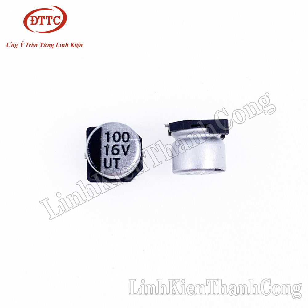 Tụ Nhôm 100uF 16V 6.3x5.4mm