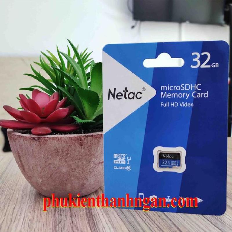 Thẻ nhớ Netac 32GB Bảo Hành 5 Năm Chính Hãng - Thẻ nhớ Netac 32GB Chính hãng - 32GB NECTAC