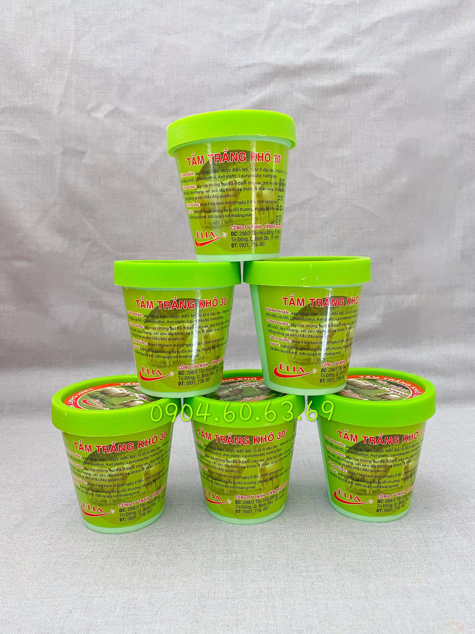 Tắm Trắng Khô NHAU THAI CỪU