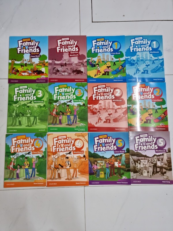 Trọn bộ Family and Friends 2nd full level cho bé học tiếng anh hiệu quả