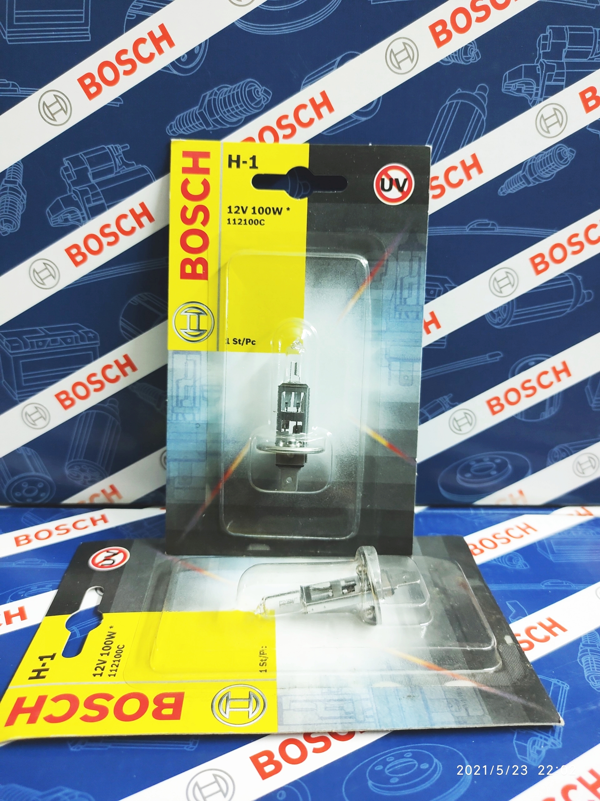 [HCM]Bóng đèn Bosch. H1 12V 100W