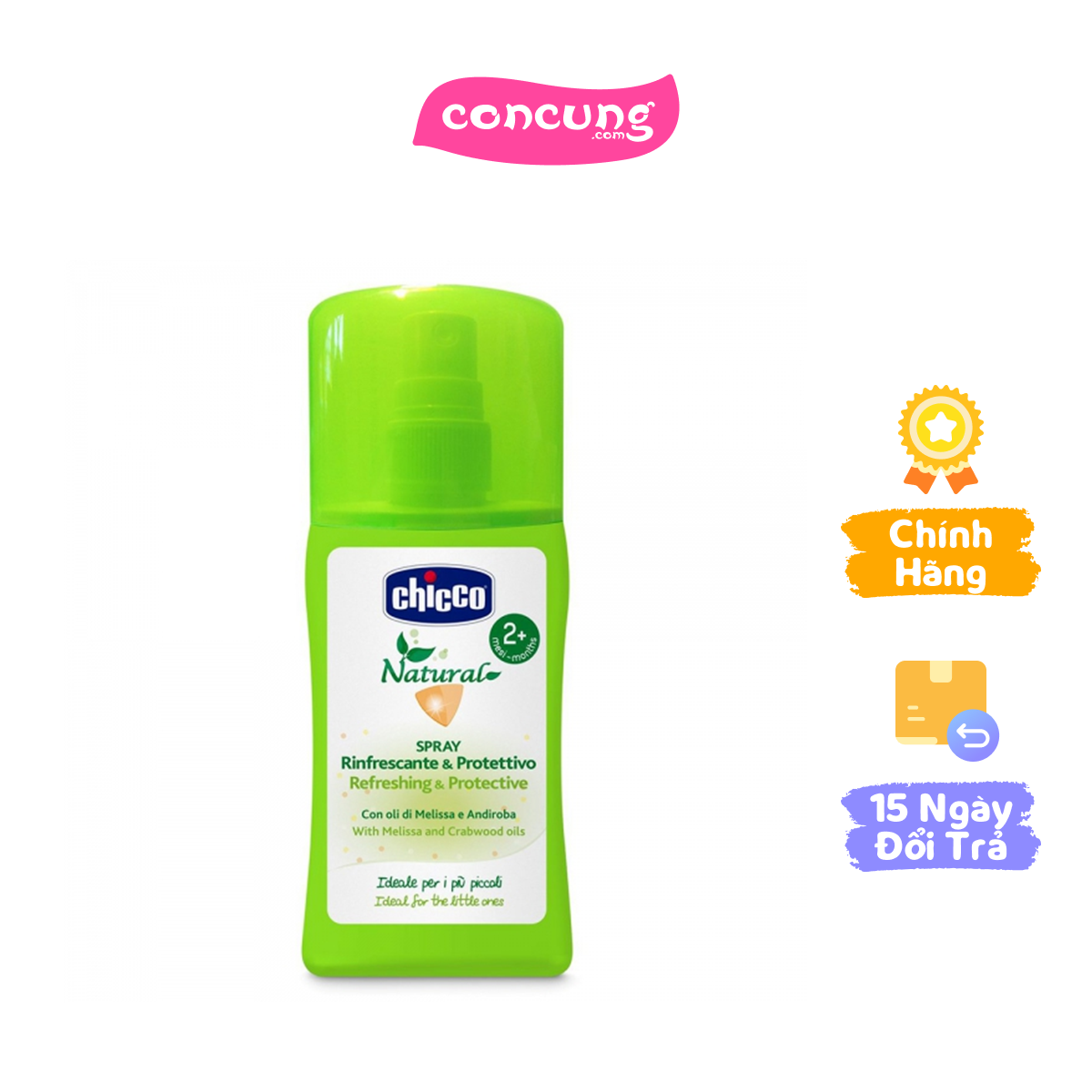 Xịt đa năng xua muỗi Chicco 100ml