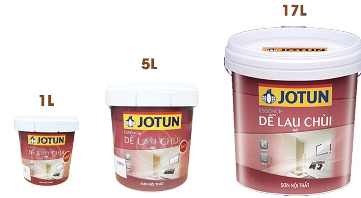SƠN JOTUN NỘI THẤT ESSENCE DỄ LAU CHÙI ( Trắng ) 1lit