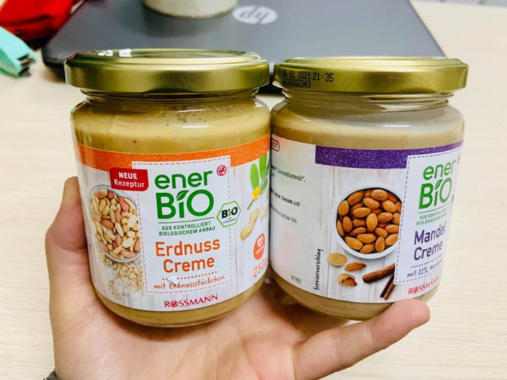 Bơ hạnh nhân hữu cơ enerBiO 250g