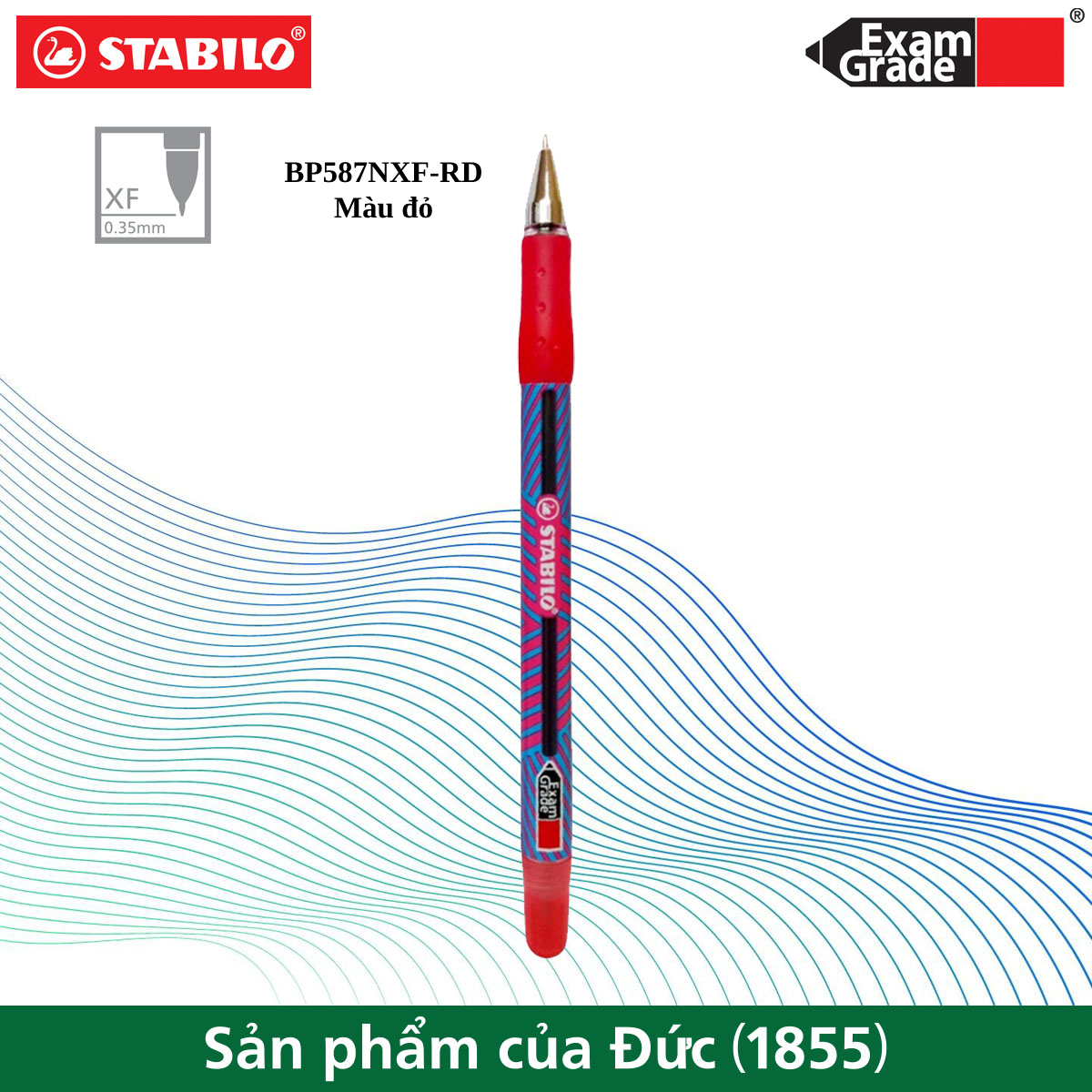 Bút bi STABILO Exam Grade X-Fine 0.5mm (BP587NXF)