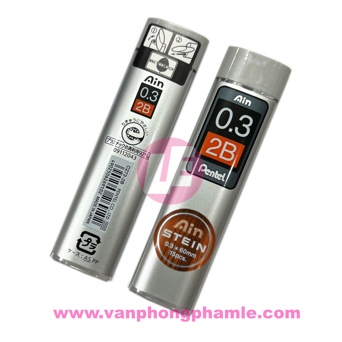 Ruột bút chì pentel c273-2b 0.3 mm