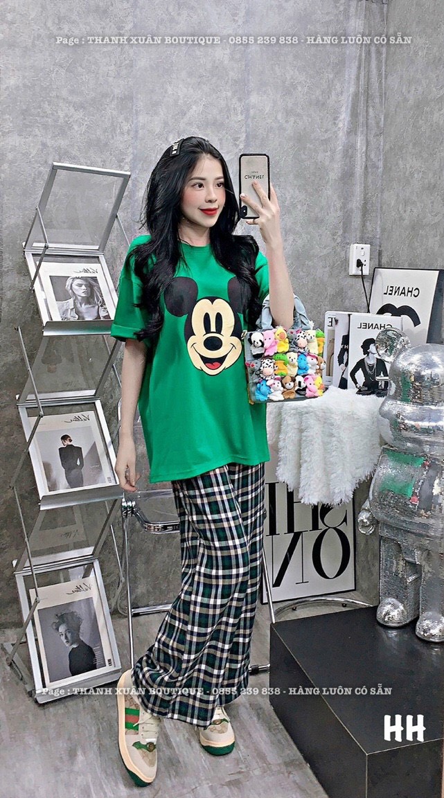 Sét bộ nữ áo thun quần kate siêu xinh