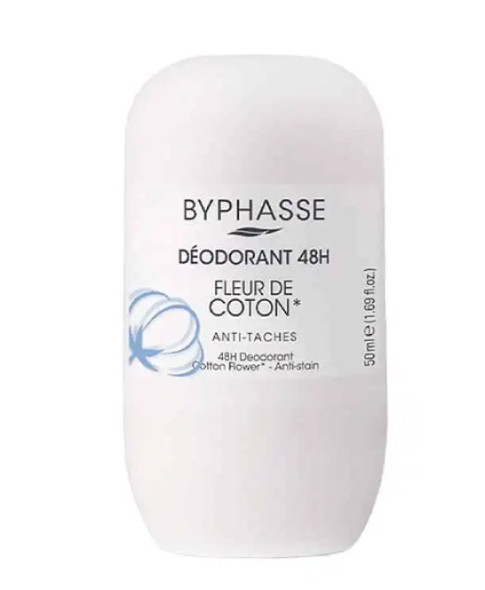 ( Chính hãng) Lăn Khử Mùi Byphasse Deodorant 48h Roll On 50ml