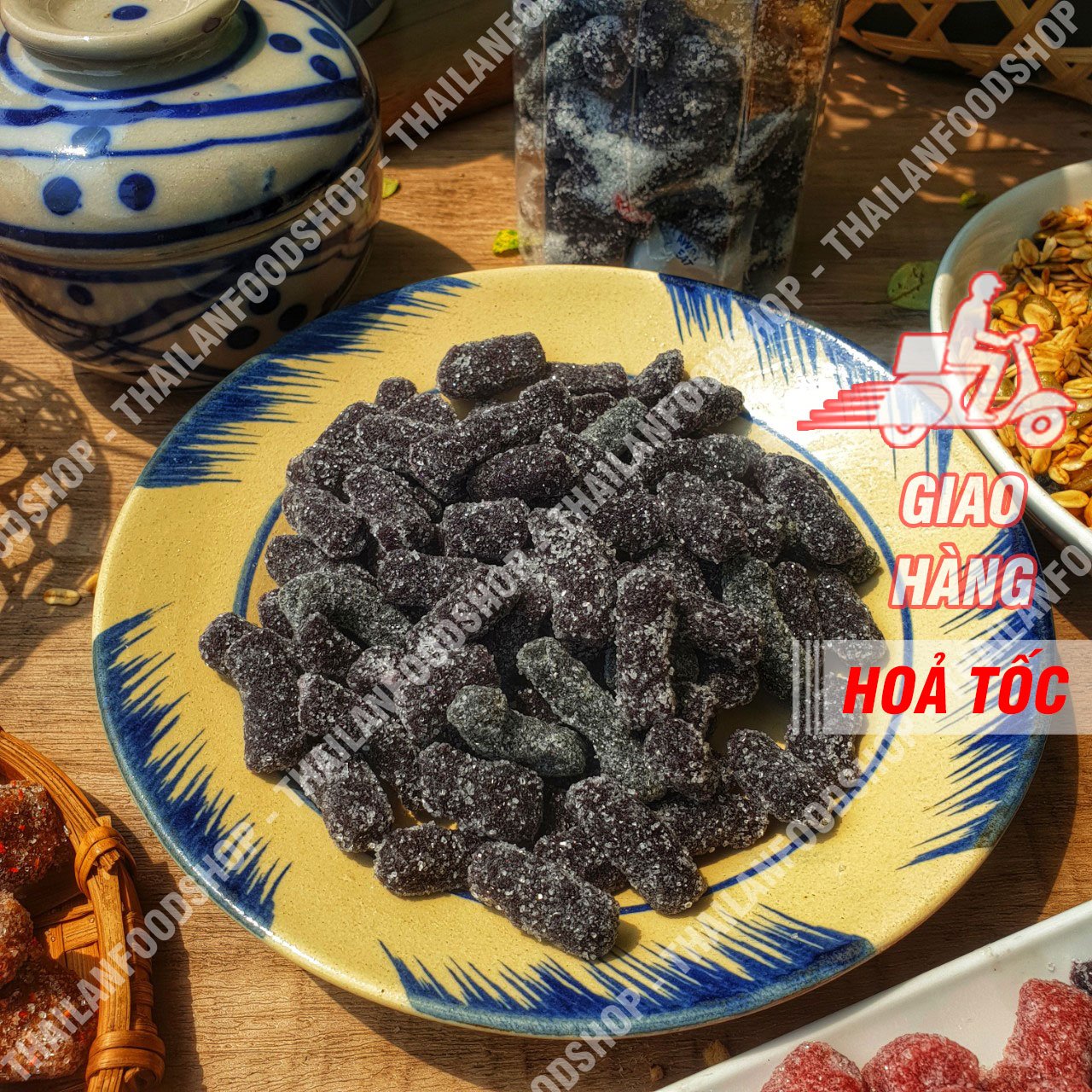 Kẹo dâu tằm đặc sản đà lạt - lon 500gr