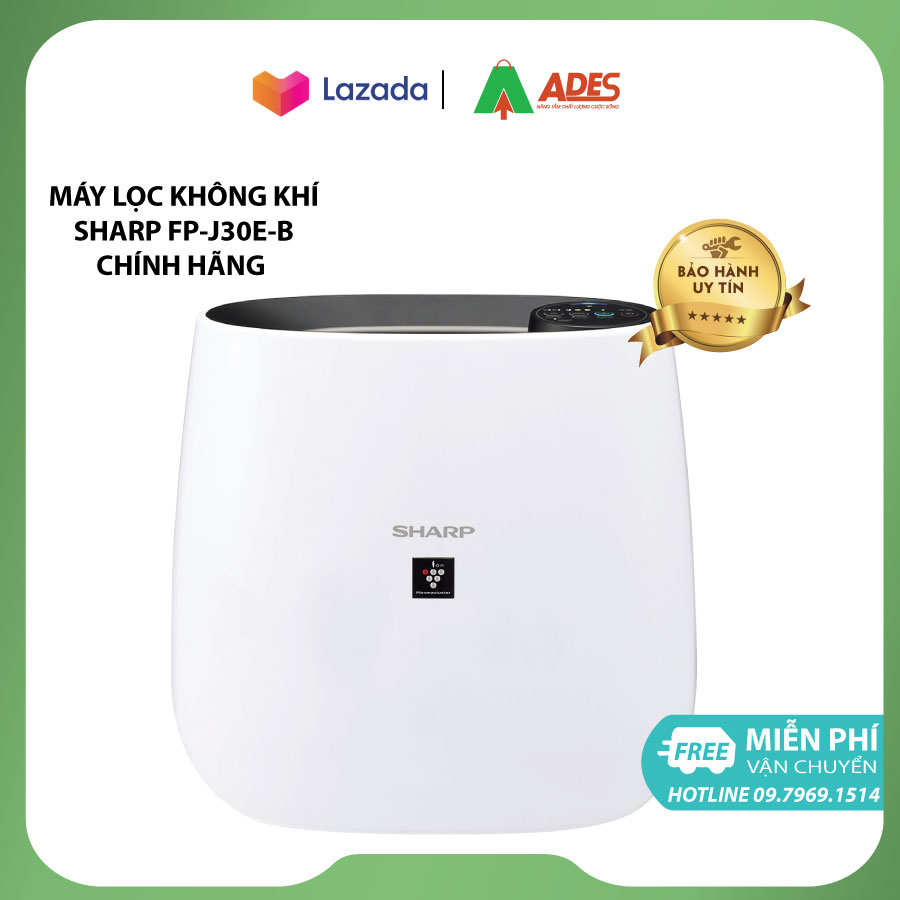 [SIÊU HOT] Máy Lọc Không Khí SHARP FP-J30E-A/E/P - BH 12 Tháng