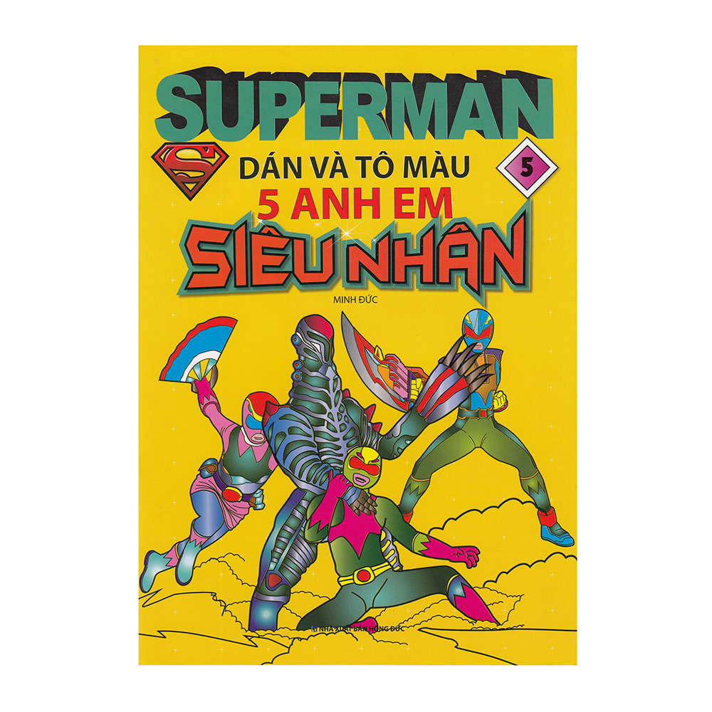 Tập Tô Màu Siêu Nhân Superman - Tập 7 | nhanvan.vn – Siêu Thị Sách & Tiện  Ích Nhân Văn