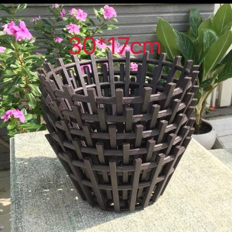Combo 5 Chậu Trồng Lan 30*17Cm
