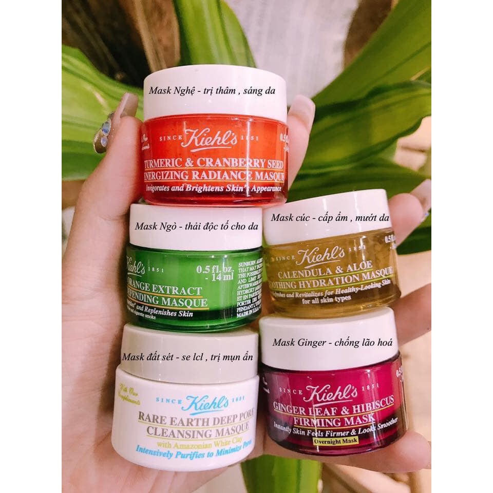 [HCM][14ml]Mặt nạ đất sét Kiehls Rare Earth Deep Pore Cleasing Masque