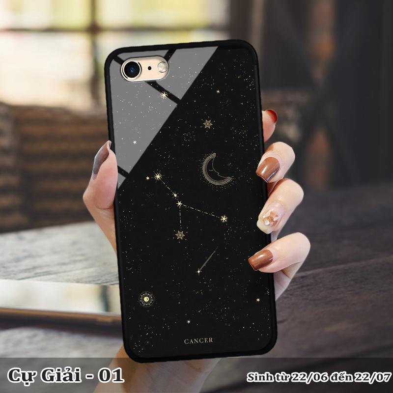 Ốp kính Oppo A71 in cung hoàng đạo