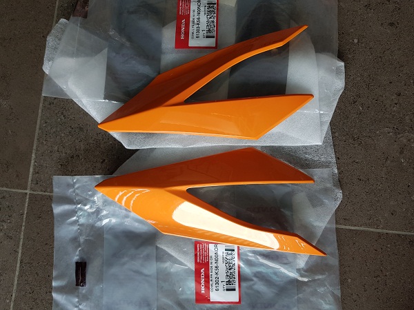 cặp tai thỏ Sonic màu cam