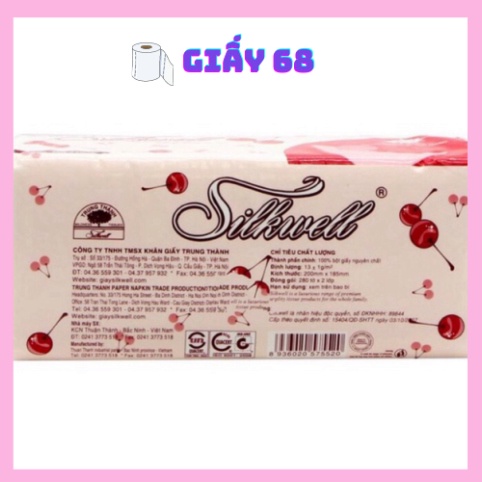 Giấy rút lụa 2 lớp SILKWELL 280 tờ