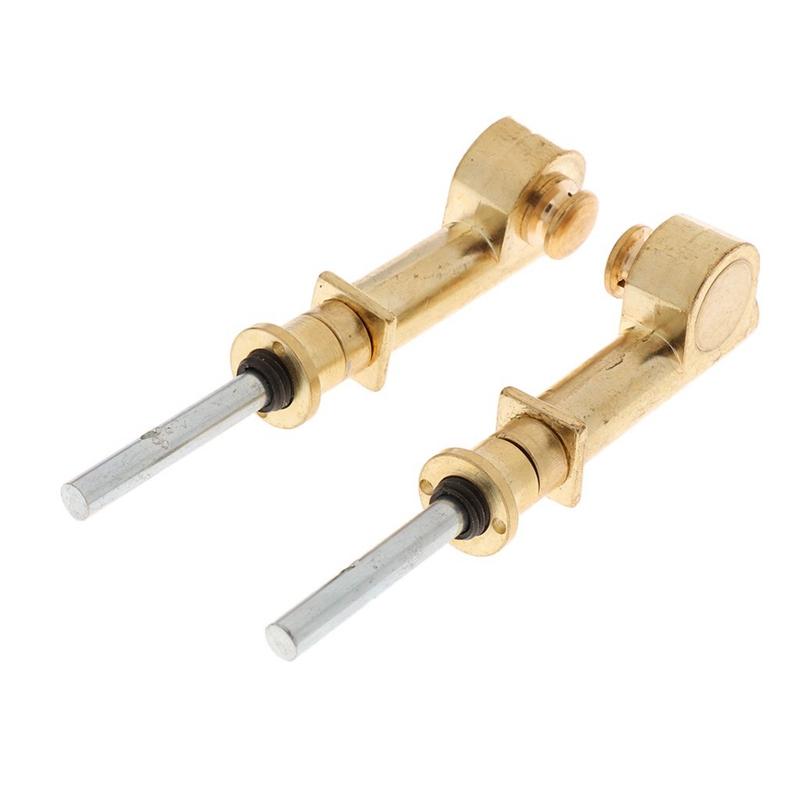 Pack of 2 Vortex Erhu Axis Shaft Mechanical Axis Finest String Instrument DIY Parts 9cm