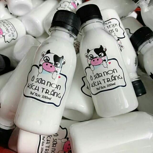 Combo 10 Ủ KíchTrắng Sữa Bò Non 100ml