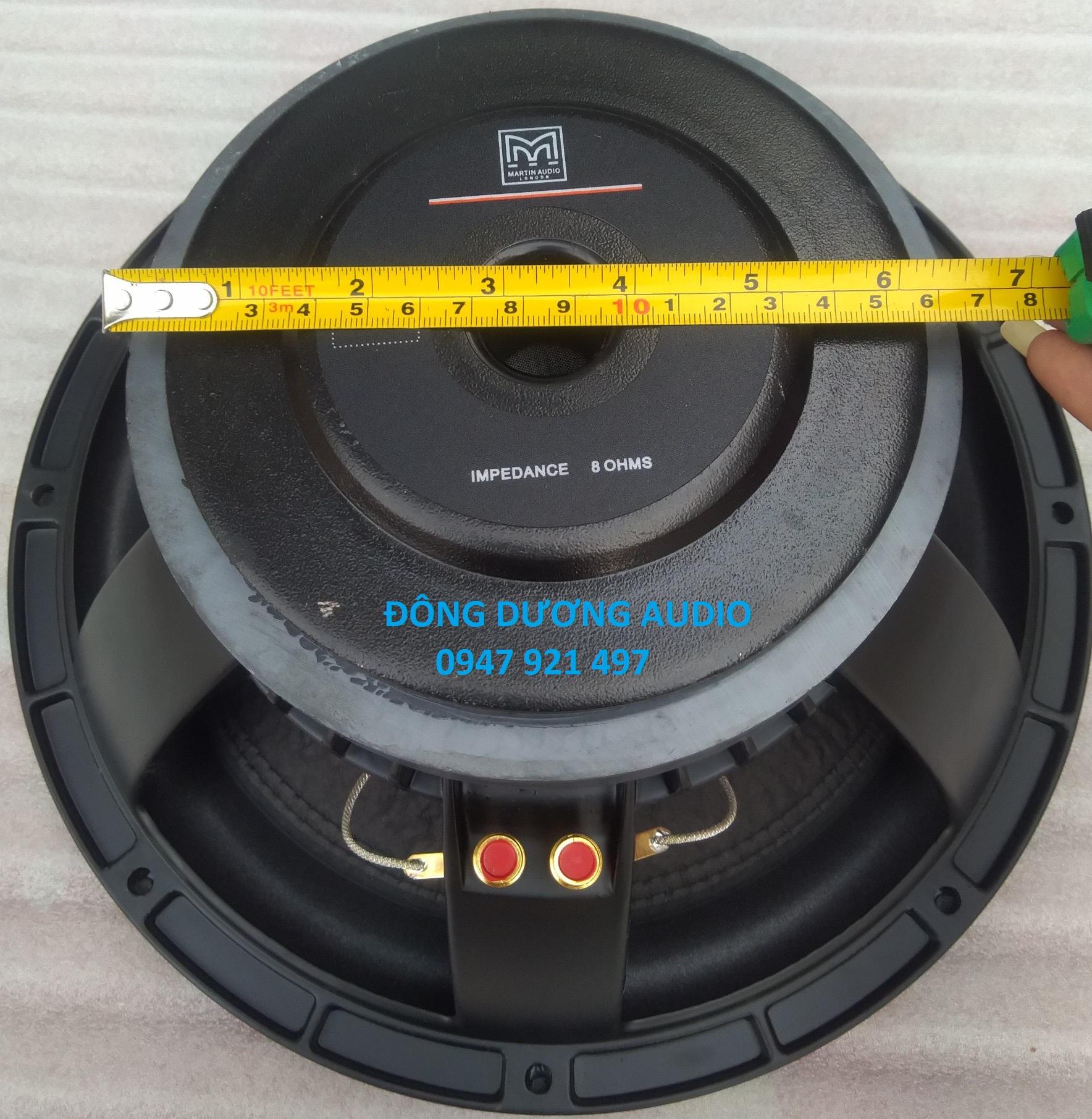 Loa sub 3 tấc martin từ 170 coil 76 xương nhôm cao cấp - giá 1 loa - củ loa rời
