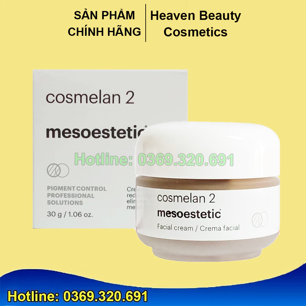 Kem trị nám chuyên sâu GOGREEN Mesoestetic Cosmelan 2 30g