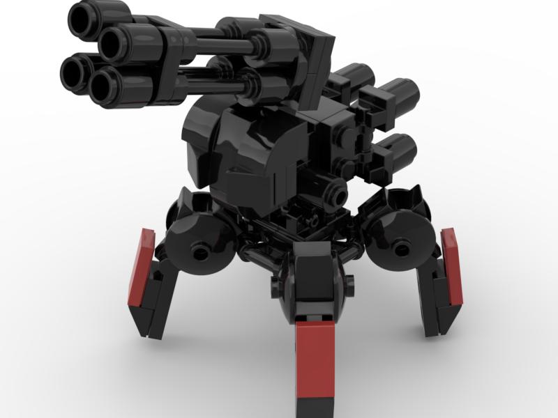 Le Go Đồ Chơi Lắp Ráp Robot Moc Mech Spider Machine