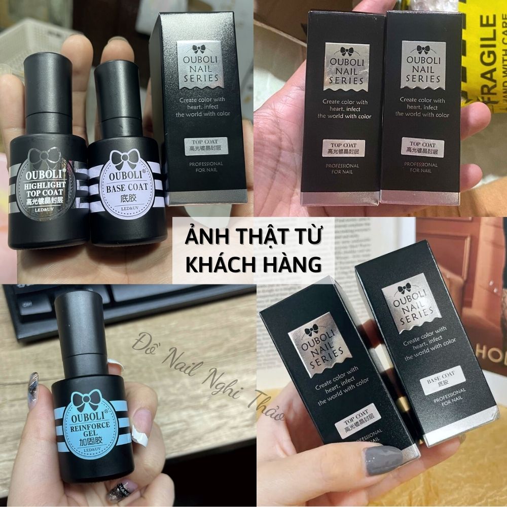 Base top cứng móng OUBOLI chính hãng 20ml