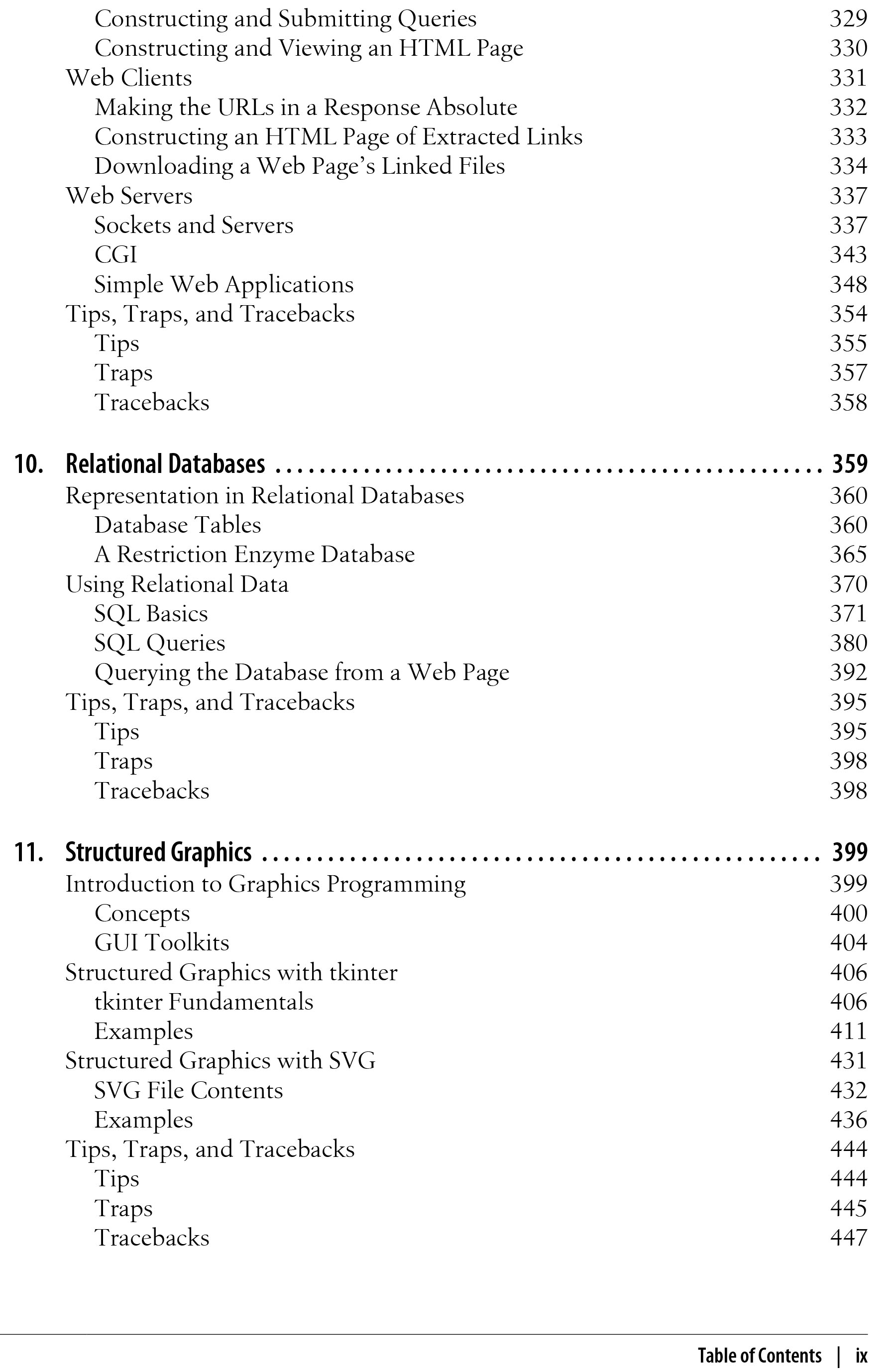 Bioinformatics Programming Using Python