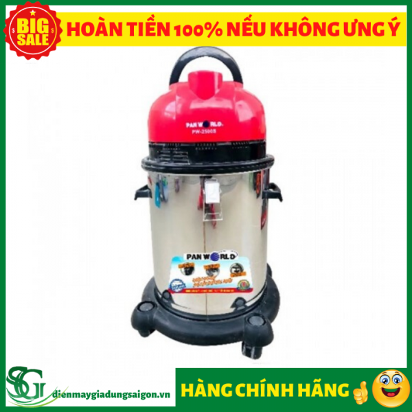 [HCM]Máy hút bụi khô và ướt PANWORLD PW-2500S